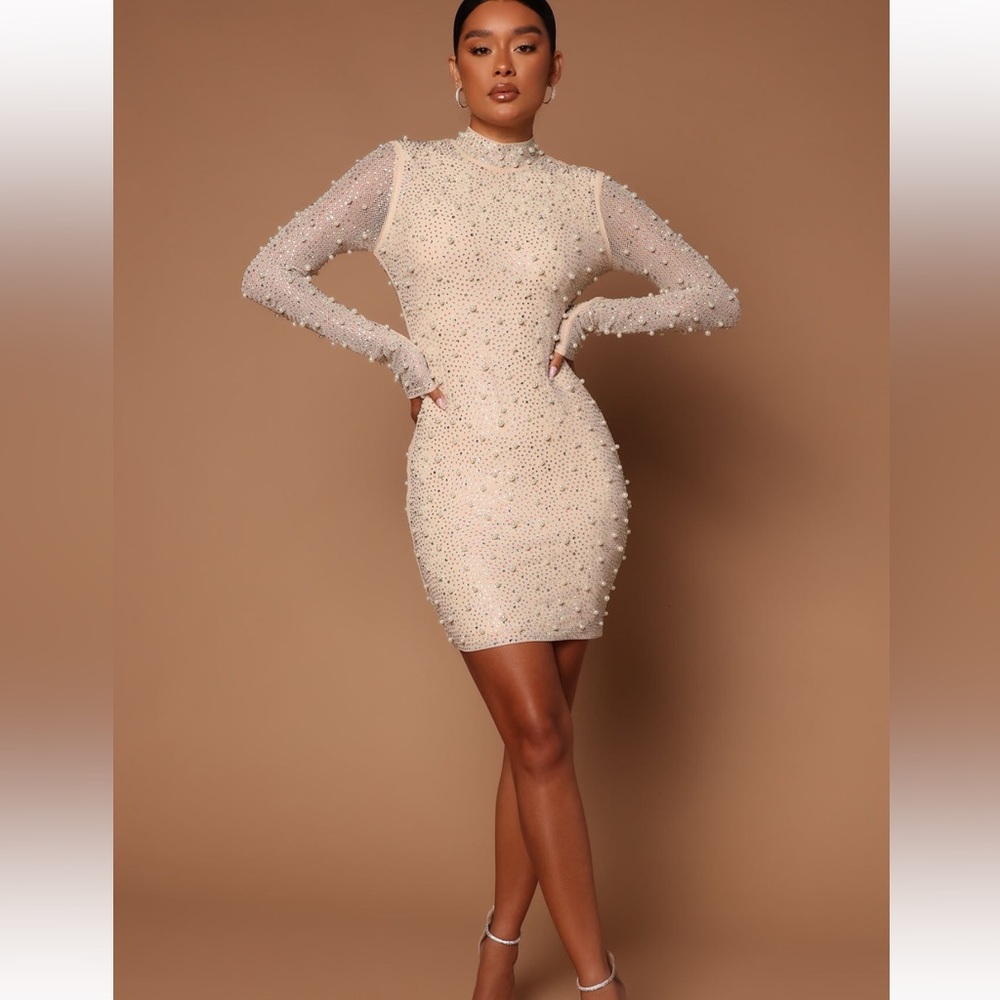 Nude Cocktail Dress